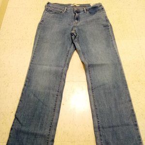 Vintage 1990s Levi 505 Straight High-Rise Stretch Denim Jeans